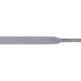 Athletic Flat 5/16" - Light Gray (12 Pair Pack) Shoelaces